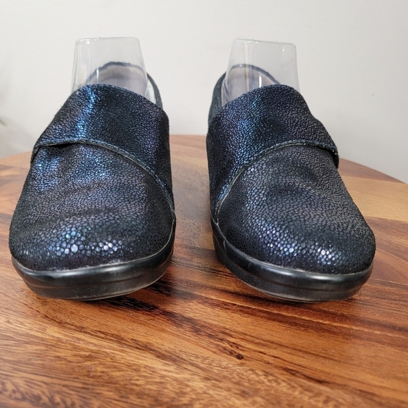 Alegria Lauryn Professional Loafers Blue Sparkle Size 39 - Picture 7 of 17
